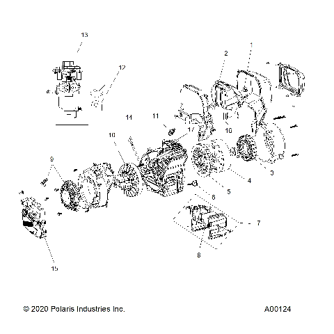 ENGINE ASM. - P22GDGHNA (A00124)
