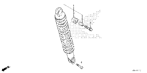 REAR SHOCK ABSORBER