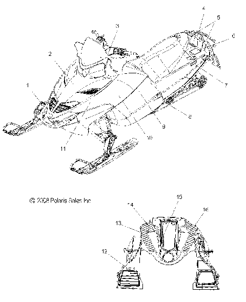BODY, DECALS - S09PP7FS/FE (49SNOWDECAL09TRBODRGN)