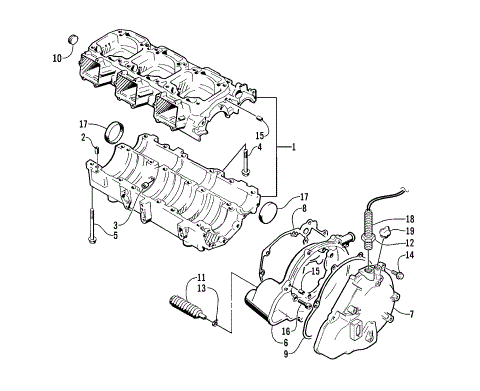 CRANKCASE ASSEMBLY