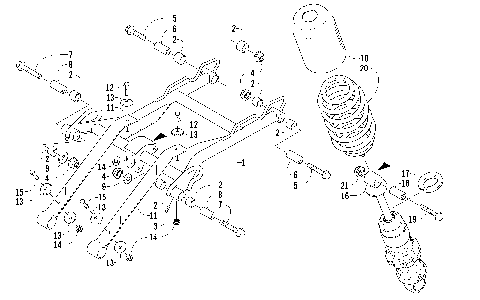 REAR SUSPENSION FRONT ARM ASSEMBLY [86841]
