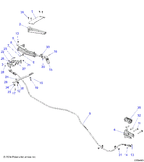BRAKES, PARKING BRAKE - D26P4ED4D4 (C0704669)