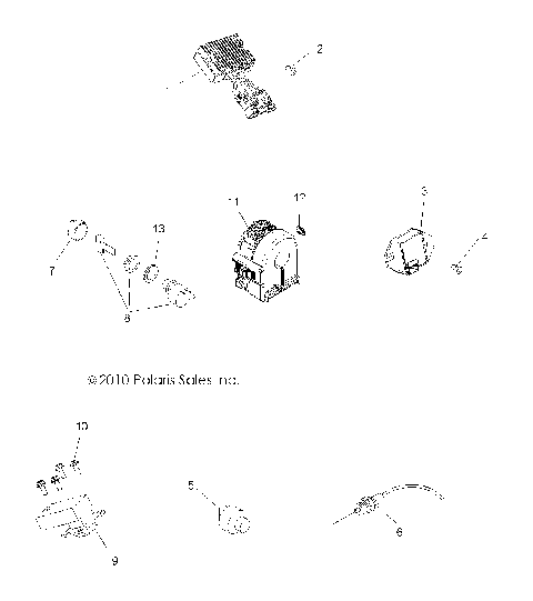 ELECTRICAL, SWITCHES and SENSORS and CONTROL MODULES - A11NG50AA (49ATVELECT11SCRAM)