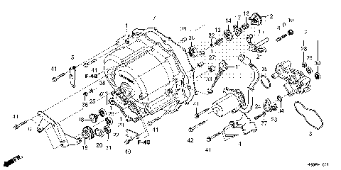 FRONT CRANKCASE COVER (2)
