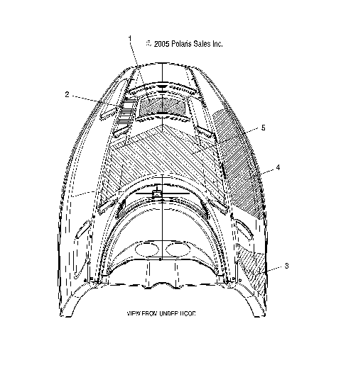 HOOD FOAM/FOIL/SCREENS - S07NT3AS/AE (4997299729A12)
