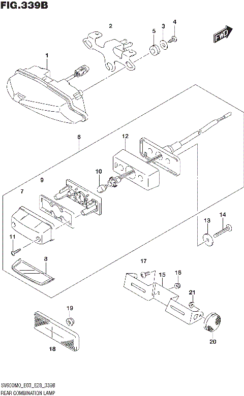 REAR COMBINATION LAMP