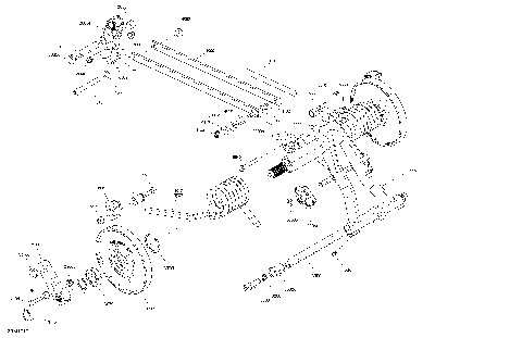 08- Rear Suspension - 600 Racing Upper Parts
