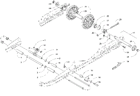 IDLER WHEEL ASSEMBLY [111329]