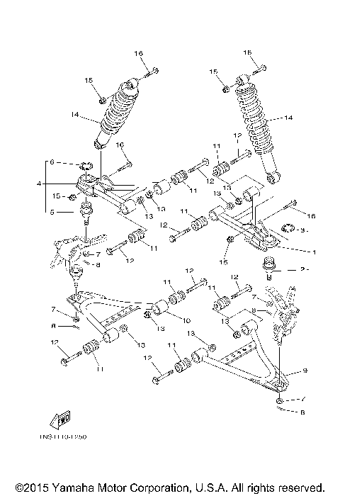 FRONT SUSPENSION WHEEL