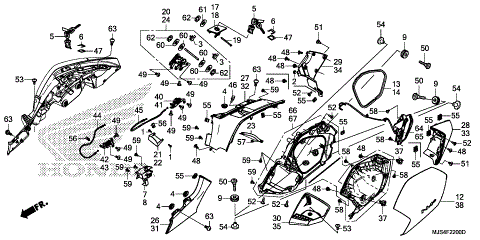 SADDLEBAG@REAR TURN      SIGNAL