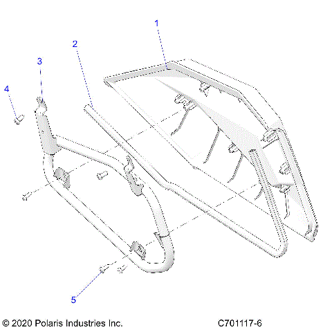 BODY, DOORS, REAR,LOWER - Z21A4E99AX/BX(C701117-6)