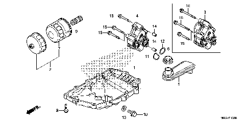 OIL PAN@OIL PUMP