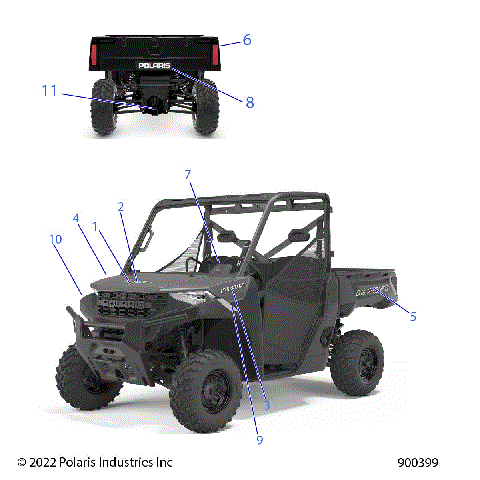 BODY, DECALS, GRAPHICS - R23TAA99A1/B1/TAE99A1/A9/B1/B9 (900399)