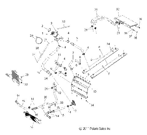 ENGINE, COOLING SYSTEM - S12BR8GSA/GSL (49SNOWCOOLING12800SB)