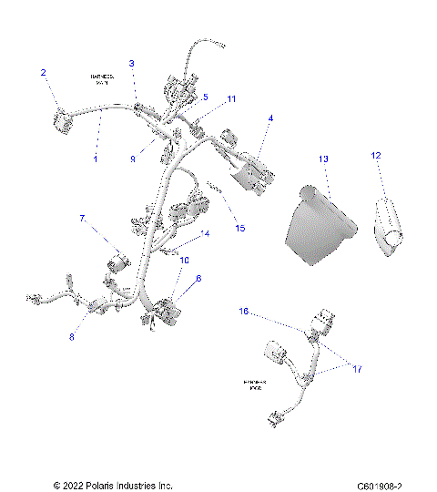 ELECTRICAL, WIRE HARNESS - S24TDL6KSA (601908-2)
