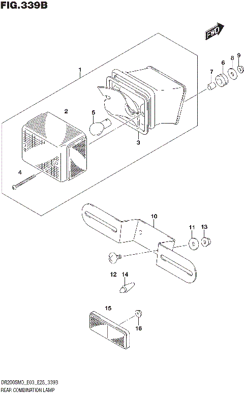 REAR COMBINATION LAMP