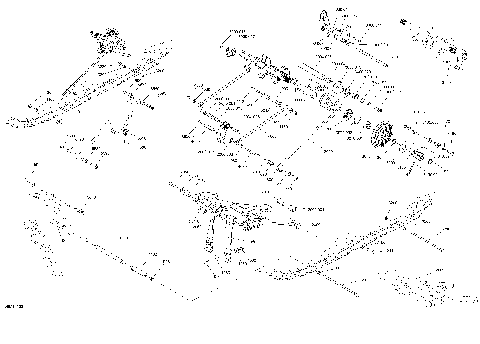 08- Rear Suspension Renegade - 1200 4-TEC, 600HO E-TEC - Package X RM - Superior