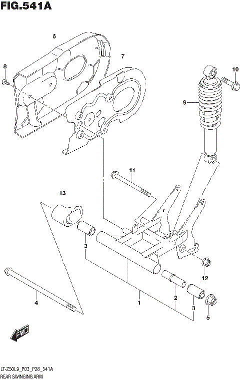REAR SWINGINGARM