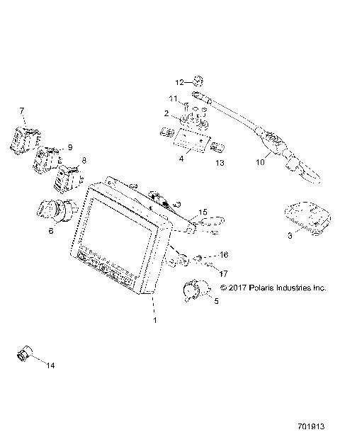 ELECTRICAL, DASH INSTRUMENTS AND CONTROLS - Z18VDL92BK (701913)