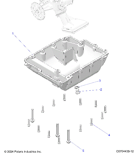ENGINE, OIL SUMP COVER