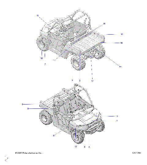 BODY, DECALS - A18HZA15N4 (C101389)