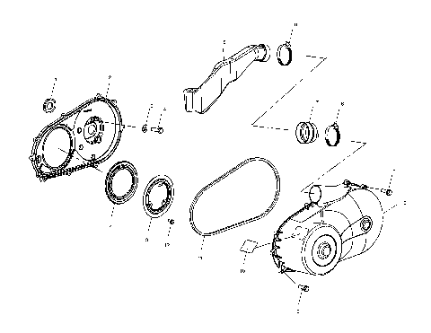 CLUTCH COVER - C10RD50AA (4976437643C11)