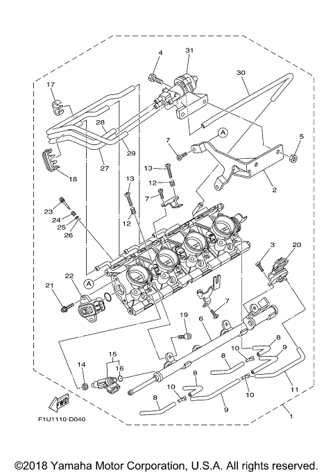THROTTLE BODY ASSY 1