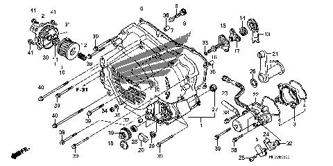 FRONT CRANKCASE COVER