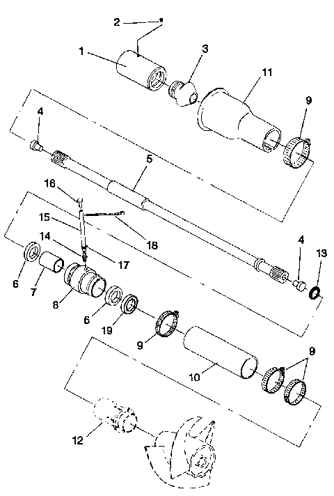 DRIVE SYSTEM SL 650/B924058 (4922922292013A)