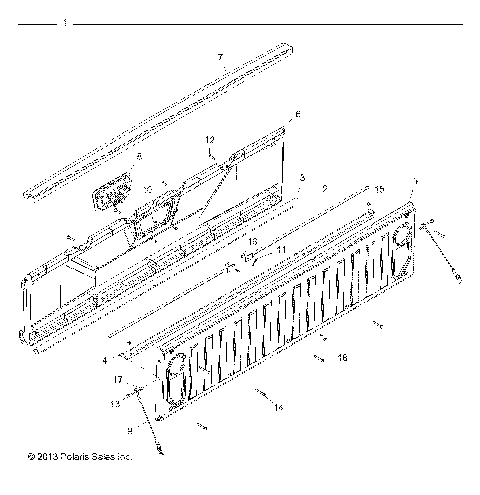 BODY, BOX, TAILGATE - R16RTA57A1/A4/A9/B1/B4/B9/EAP/EBP (49BRUTUSTAILGATE13)