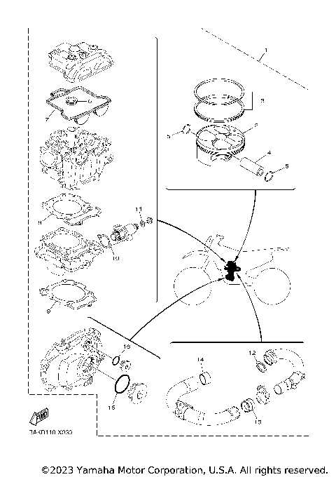 4 PISTON REBUILT KIT