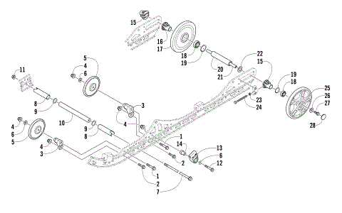 IDLER WHEEL ASSEMBLY