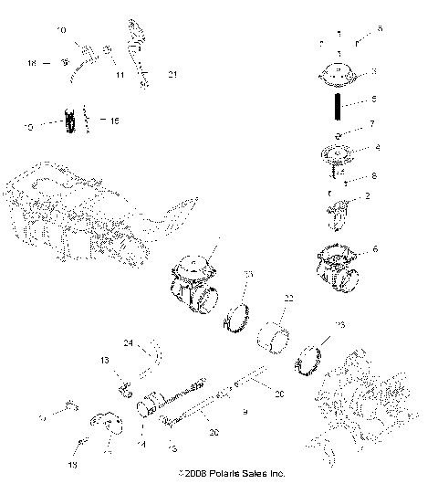 ENGINE, SPEED CONTROL - A09MN50ET (49ATVSPEEDCONTROL09SP500TR)