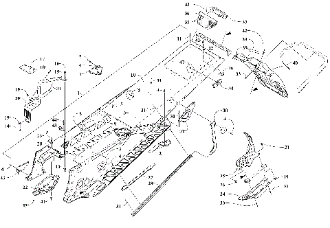 TUNNEL AND SNOWFLAP ASSEMBLY [109522]
