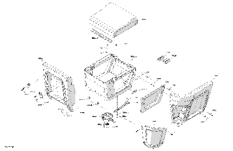 07- FURNITURE - Seat Corner Backrest (RH)