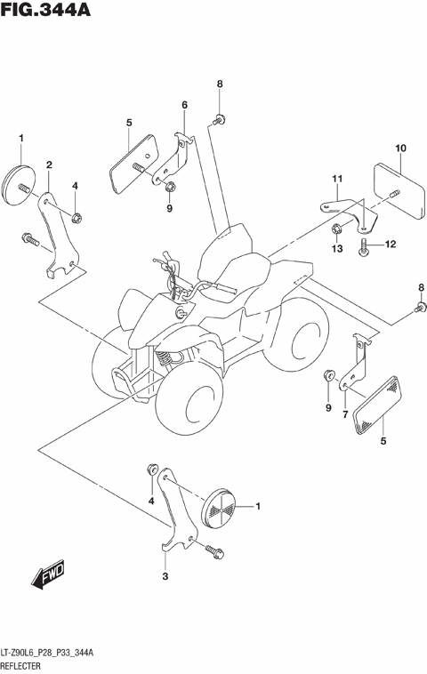 REFLECTOR (LT-Z90L6 P28)