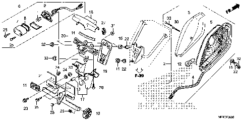 TAILLIGHT@LICENSE LIGHT
