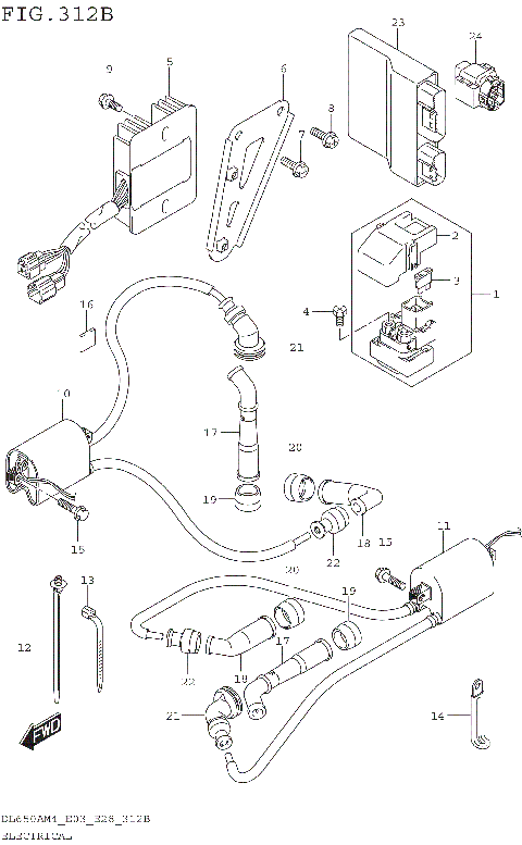 ELECTRICAL (DL650AM4 E28)