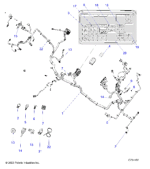 ELECTRICAL, WIRE HARNESSES - R24RRE99DK (C0705442)