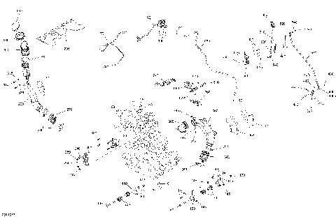 01- Engine - 650 EFI - 6X6