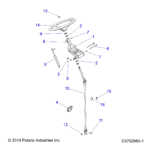 STEERING, STEERING ASM. - D21BBP99A4/B4/FP99A4 (C0702960-1)