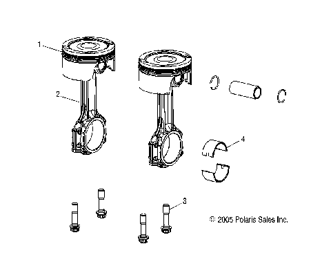 ENGINE, PISTON - S12PU7ESL/EEL (4997479747D12)