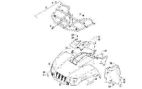 FRONT BODY PANEL ASSEMBLY [83823]