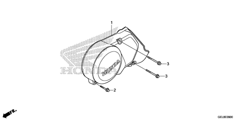 LEFT CRANKCASE COVER