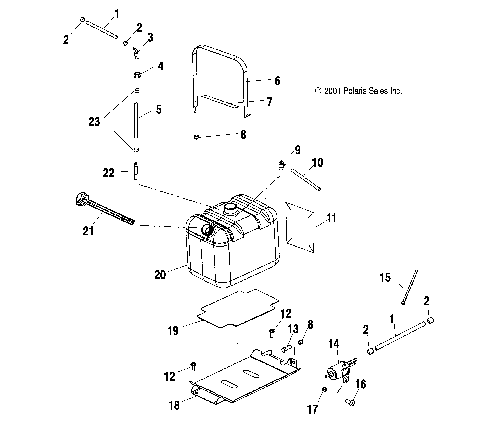 FUEL SYSTEM - A10RD50AA (4970927092A11)