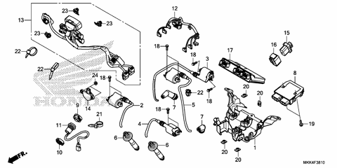 SUB HARNESS@IGNITION COIL