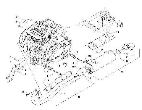 ENGINE AND EXHAUST [96210]