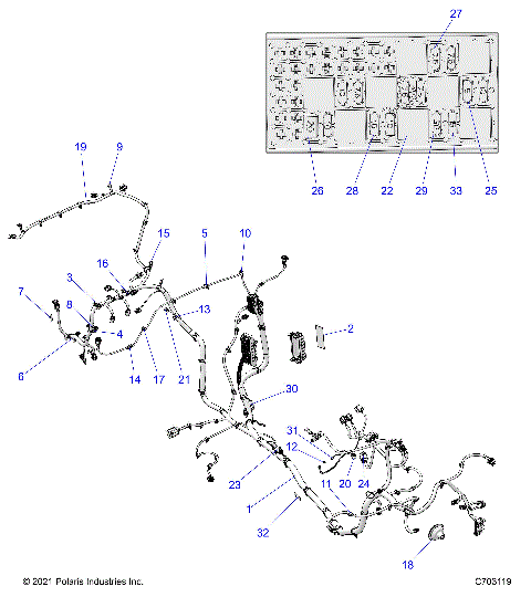 ELECTRICAL, WIRE HARNESS - Z24NEE99A2/B2 (C703119)