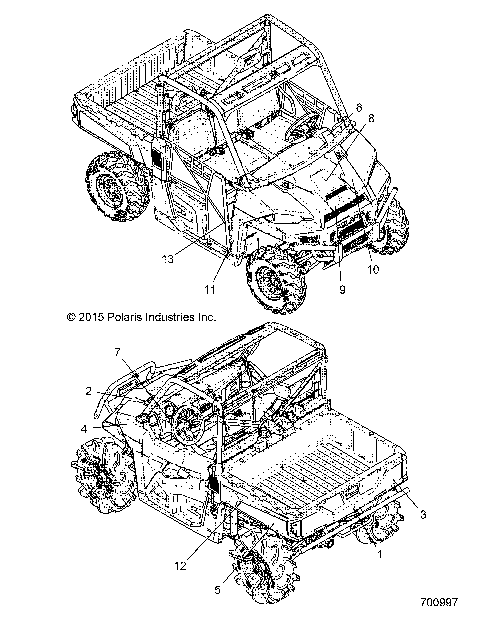 BODY, DECALS, GRAPHIC - R16RTE87F1/U87FK (700997)