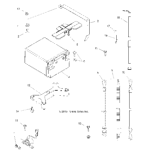 ELECTRICAL, BATTERY - A14TN55FA (49ATVBATTERY14SPX2550I)